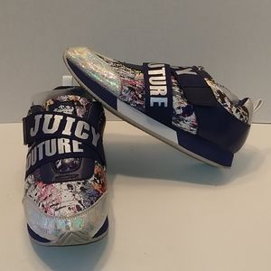 Juicy couture paint splatter shoes 9 1/2